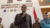 Direktur Utama PLN Darmawan Prasodjo. Peresmian kantor Satuan Tugas Transisi Energi Nasional (TEN) atau Indonesia Energy Transition Implementation Joint Office.