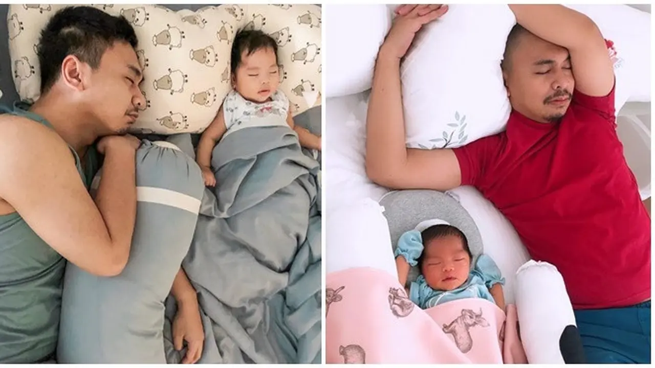 Momen Raditya Dika Saat Tidur Bersama Anaknya, Hot Daddy Banget