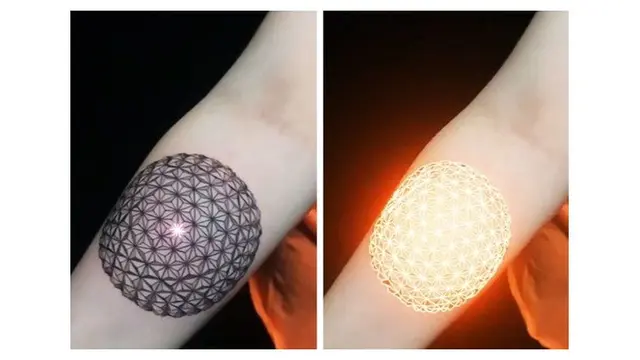 Seniman Ini Buat Tato Animasi dengan Lampu Neon, 7 Hasilnya Mengagumkan