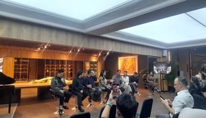 konferensi press injourney dalam rangka menyambut periode Natal dan Tahun baru 2025/2026