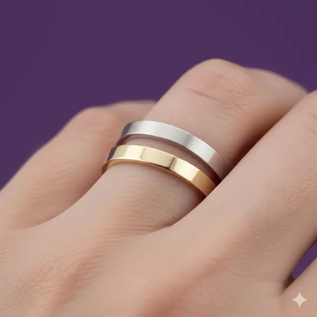 Model Cincin Emas Spiral Unik 2 Gram by Gemini