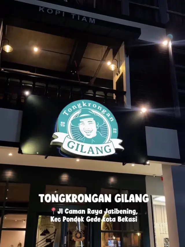 Potret Kafe Baru Gilang Dirga di Bekasi