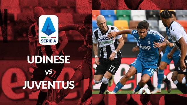 Berita motion grafis statistik Udinese vs Juventus pada lanjutan Serie A 2019-2020 pekan ke-35.