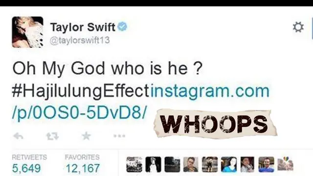 WHOOPS: Justin Bieber Hingga Taylor Swift Penasaran Haji Lulung? 