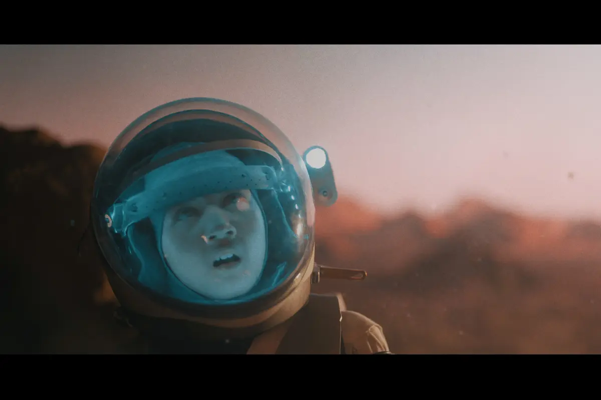 Adegan film Pelangi Di Mars