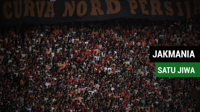 VIDEO: Sambut Kemenangan Persija, Jakmania Nyanyikan Lagu Satu Jiwa