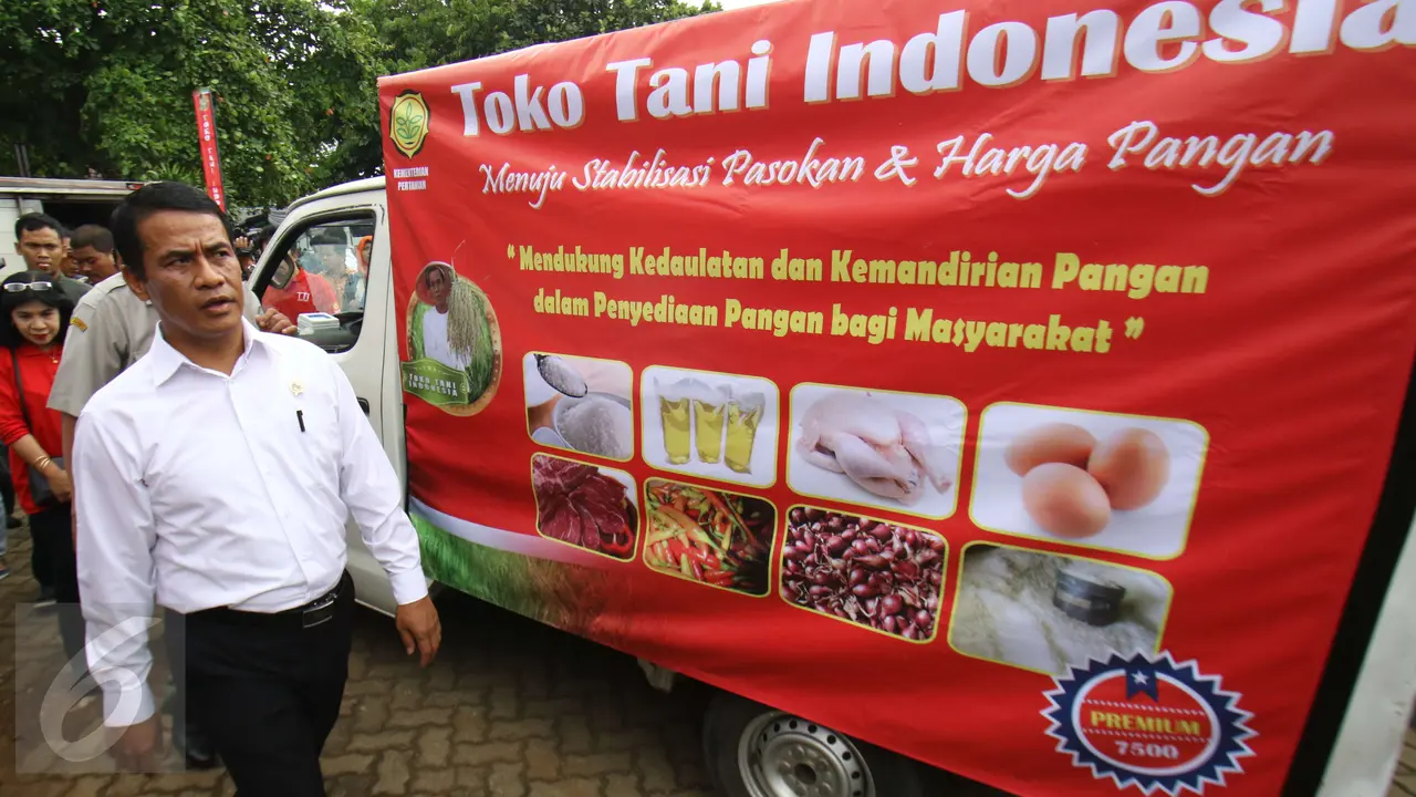 20170206-Mentan Resmikan Pengiriman Perdana Pangan ke 22 Toko Tani Jakarta-Jakarta