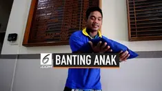 Seorang pria di Grobogan tega membanting anaknya sendiri hingga tewas. Pelaku mengaku emosi dan khilaf melakukan kejadian tersebut.