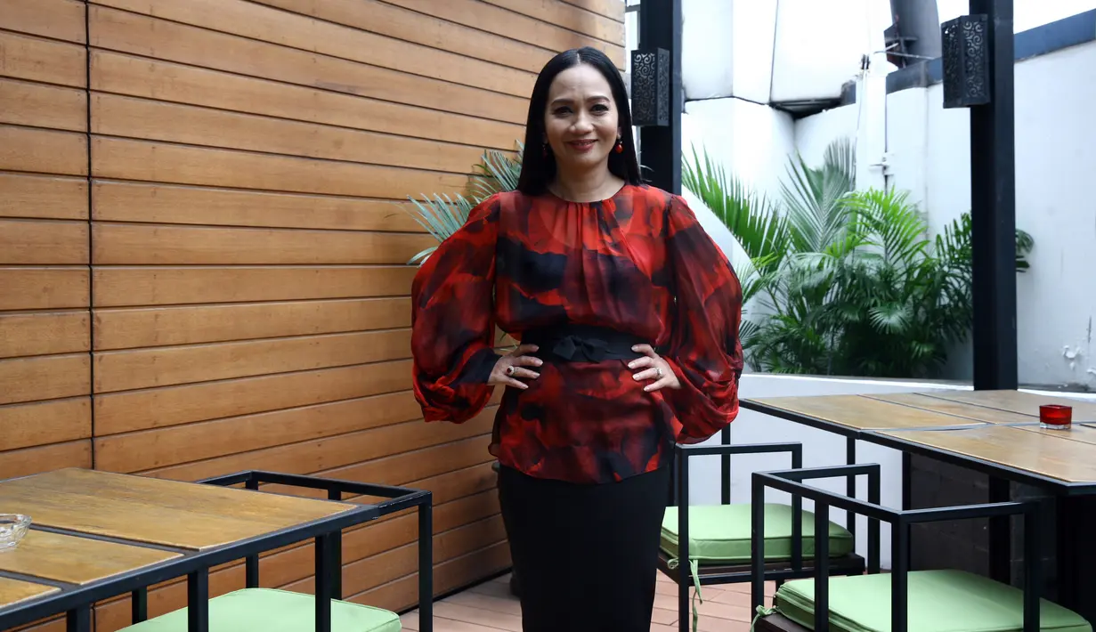 Menganggap album terbarunya sebagai kado untuk penantian panjang para penggemarnya, ia pun menjelaskan sengaja mengambil nama Boneka sebagai representasi sebuah pemberian spesial. (Nurwahyunan/Bintang.com)