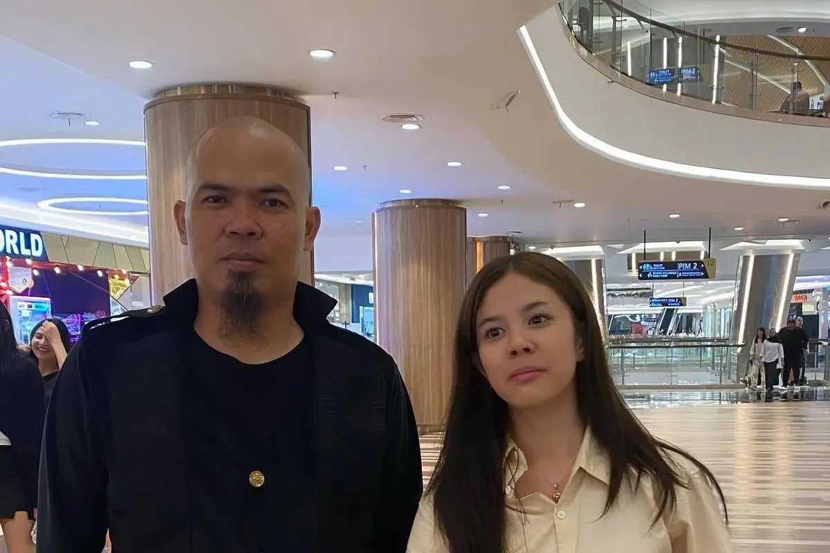 Potret Safeea dengan kembaran Ahmad Dhani (Sumber: Tiktok/suky_dani)