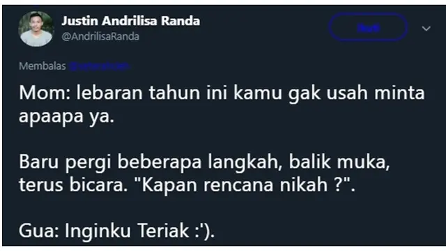 6 Curhatan Netizen Tentang Lebaran Tahun Ini Bikin Tepuk Jidat