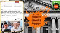 Cek fakta artikel KDM komentari ijazah Jokowi