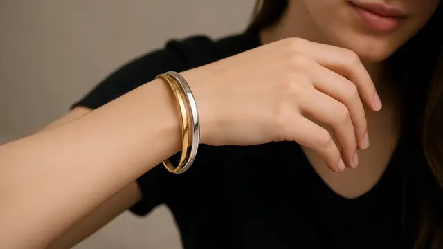 Gelang Emas Model Bangle Kekinian 3-5 Gram