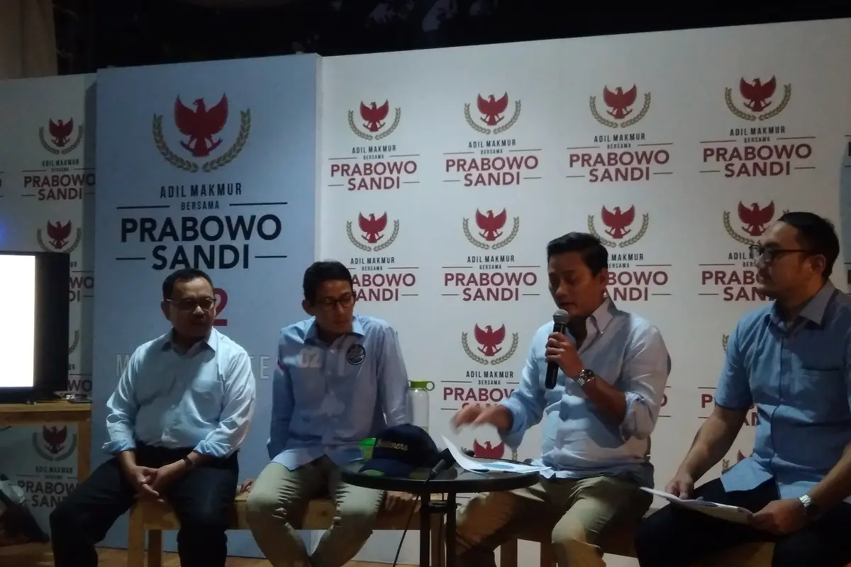 Tim Prabowo Subianto dan Sandiaga Uno kembali melaporkan penerimaan dana kampanye.