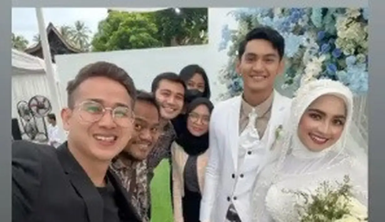 Vicky Kalea menikah dengan Alliza Putri (Foto: Instagram Frederik Alexander)