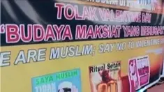 Peringatan Hari Valentine ditolak sejumlah elemen masyarakat di sejumlah daerah.