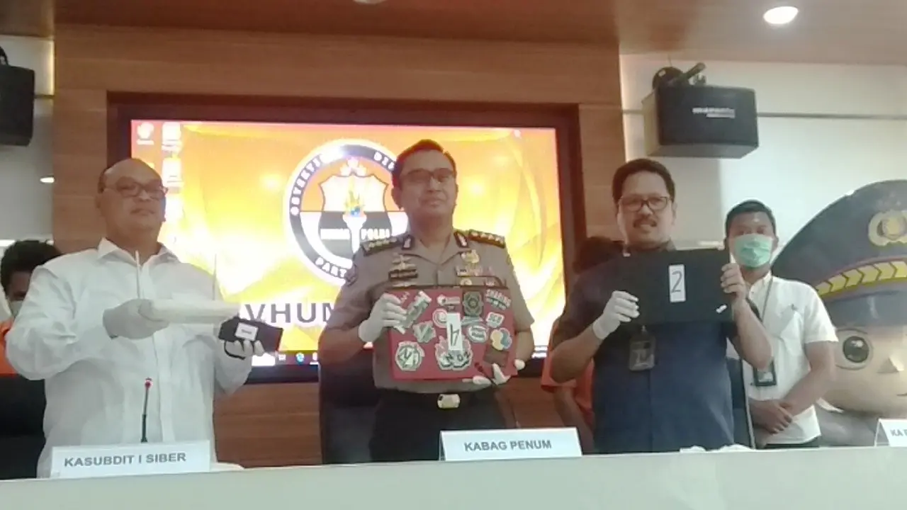 Direktorat Siber Bareskrim Polri menangkap dua peretas laman PN Jakarta Pusat