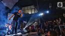 Penampilan enerjik Voodoo sukses menggebrak panggung festival musik All You Can Hear Gigs 2024. (Liputan6.com/Angga Yuniar)