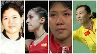 6 Tunggal putri terbaik sepanjang sejarah bulutangkis. (Bola.com/Istimewa)