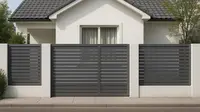 7 Model Pagar Tembok Rumah Minimalis Type 36, Desain Simpel tapi Tetap Elegan