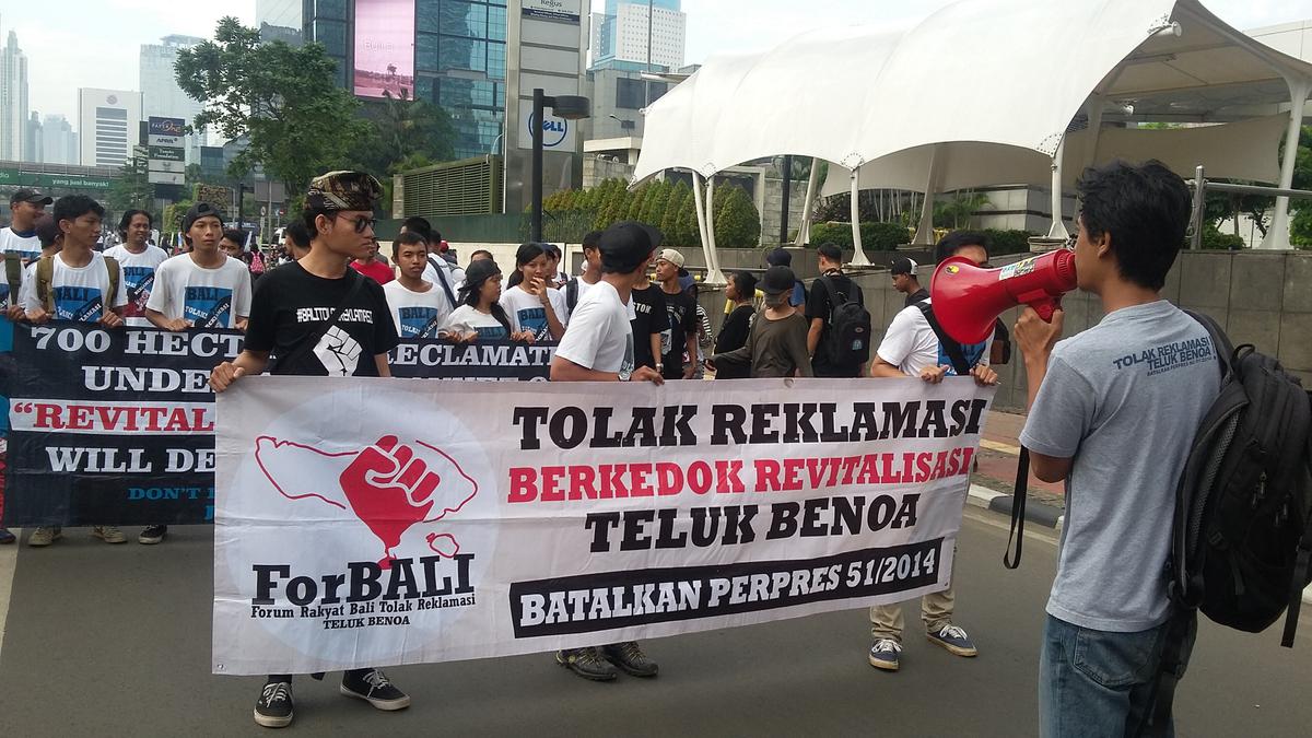 Serentak, Demo Tolak Reklamasi Bali Digelar di 7 Kota