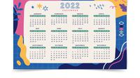 Ilustrasi Kalender 2022 (Photo created by Freepik)
