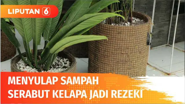 Jaenuri tak kuasa menahan rasa prihatinnya ketika melihat sampah serabut kelapa berserakan di daerahnya. Sebagai seorang pegiat lingkungan, ia bertekad harus bisa mencari solusi. Kini, berkat idenya, Jaenuri sukses menjadi pelaku UMKM produsen pot se...