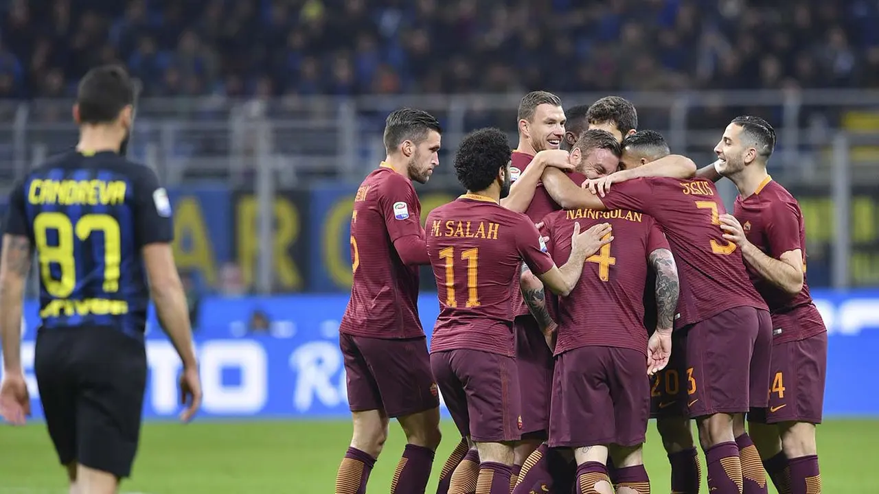 Inter Milan vs AS Roma (Twitter AS Roma)