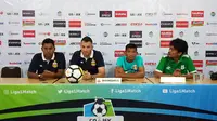 Jumpa Pers Jelang PSMS vs Bhayangkara FC (Reza Efendi/Liputan6.com)