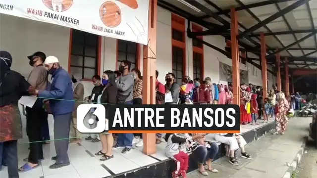 VIDEO: Pembagian Bansos Rawan Penyebaran Covid-19