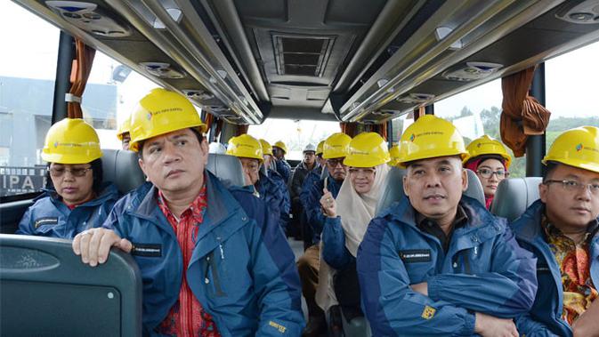 Michael Jeno mengapresiasi PT Geo Dipa Energi unit Patuha dalam kunker bersama direksi dan pegawai dalam menjalankan fungsi dan tugasnya.