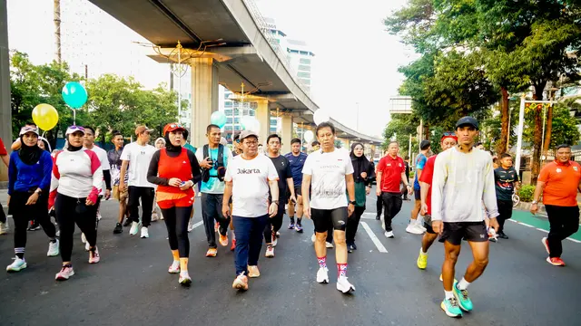 Menteri Kesehatan Republik Indonesia Budi Gunadi Sadikin bersama Gubernur DKI Jakarta Pramono Anung (Foto: Biro Komunikasi dan Informasi Publik Kemenkes RI/Aldi Rahmanda Putra)