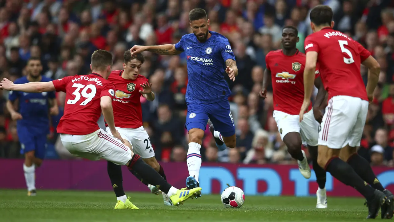 Manchester United Menang Telak Atas Chelsea di Old Trafford