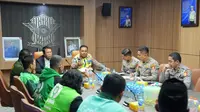 Kakorlantas Terima Audiensi Ojol Jambi, Dorong Pembentukan Asosiasi Ojol Nusantara