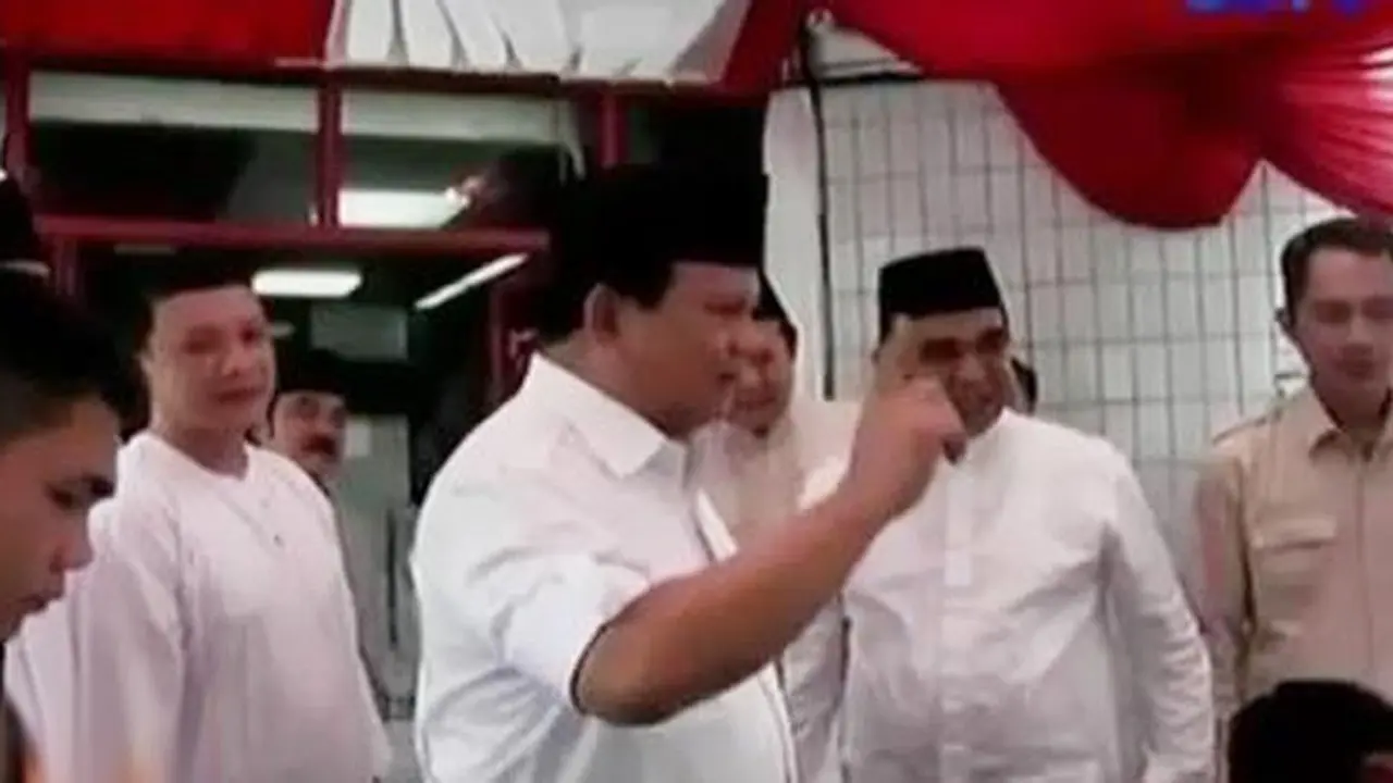  Prabowo Subianto Tidak Yakin 8 Aktivis Terlibat Makar