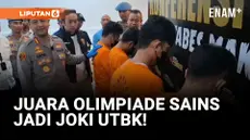 Unhas Ungkap Juara Olimpiade Sains Jadi Joki UTBK
