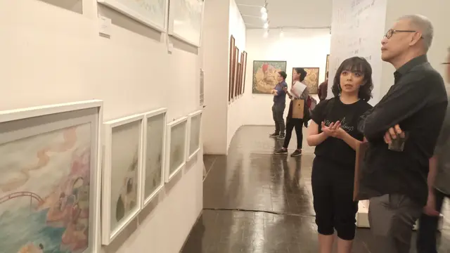 Pameran Ilustrasi Mixed Feelings 04, Kintsugi: Menyatukan Kembali Keramik yang Sudah Pecah