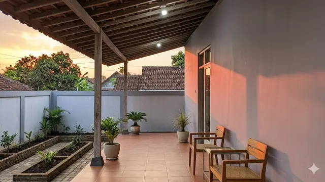 Warna Cat Teras yang Bisa Berubah Sesuai Pencahayaan