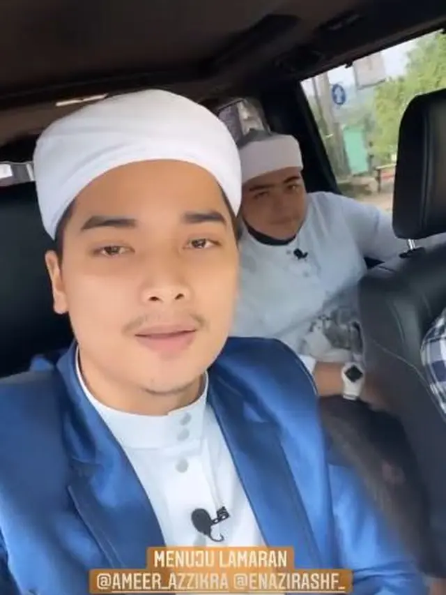 6 Momen Lamaran Ameer Azzikra Adik Alvin Faiz, Penuh Kebahagiaan