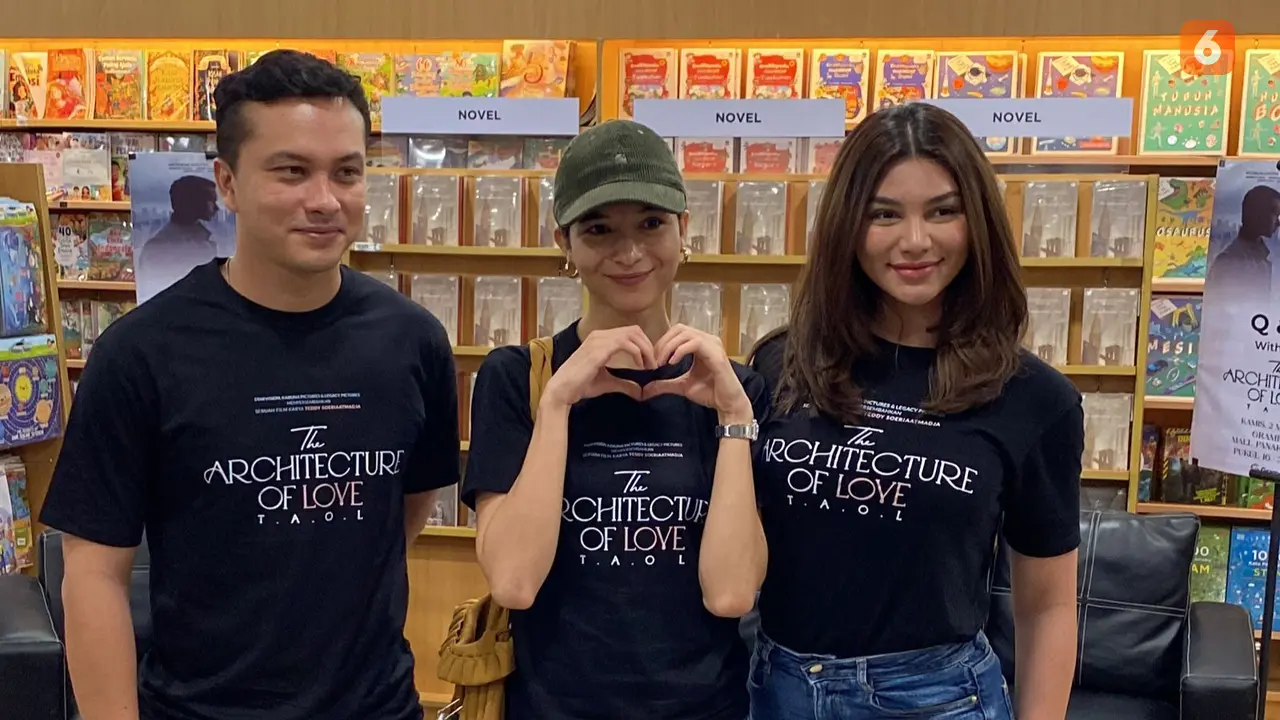 Pemeran film The Architecture Of Love (Liputan6.com/Fauzan)