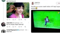 Komentar Netizen Soal Tayangan di Televisi Kocak. (Sumber: Twitter/@nocontextreceh)