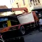 Empat orang meninggal dunia dan belasan lainnya dikabarkan terluka akibat truk tronton menyeruduk pengguna jalan saat jalanan padat. (dok. istimewa)