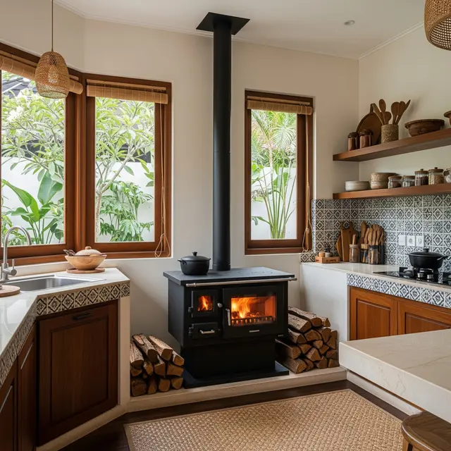 9 Model Dapur Tungku Kayu Bakar, Perpaduan Tradisi dan Modernitas
