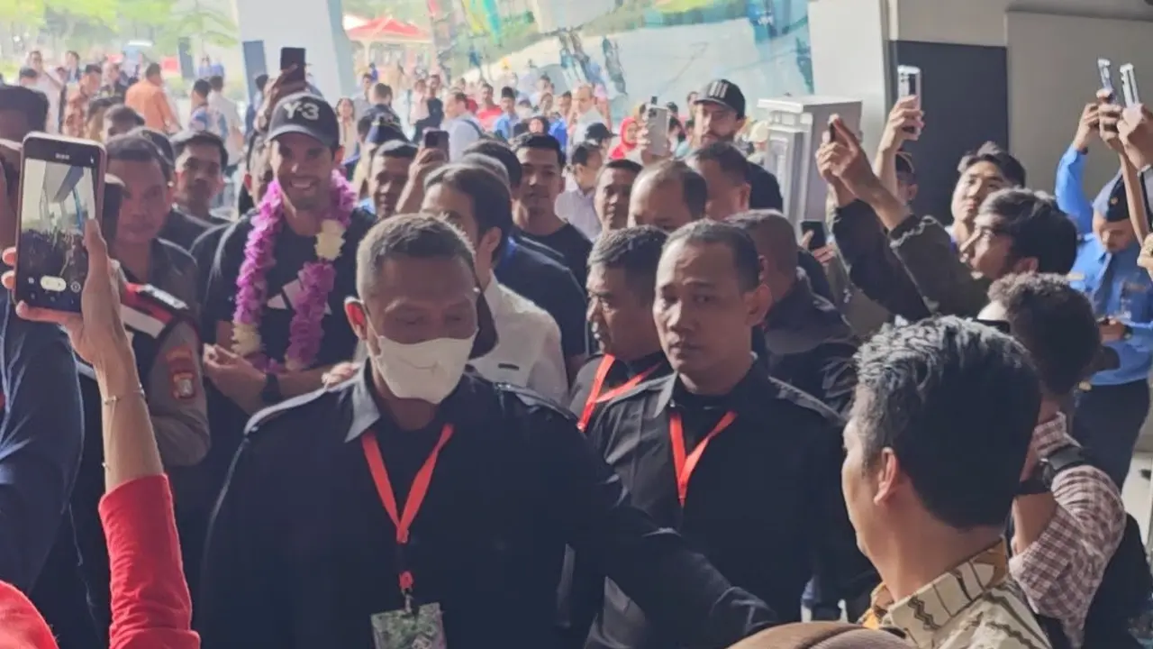Kaka tiba di Jakarta