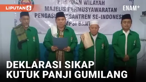 VIDEO: Pernyataan Sikap Pimpinan Ponpes Seluruh Indonesia Kutuk Keras Pemimpin Al-Zaytun