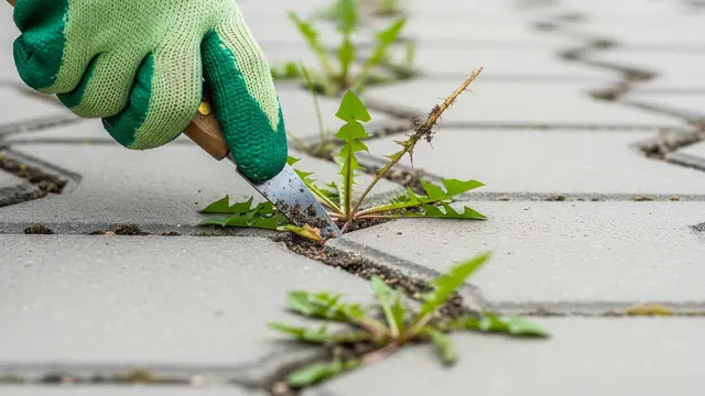 Cara Efektif Mengatasi Rumput Liar Tumbuh di Sela Paving Rumah