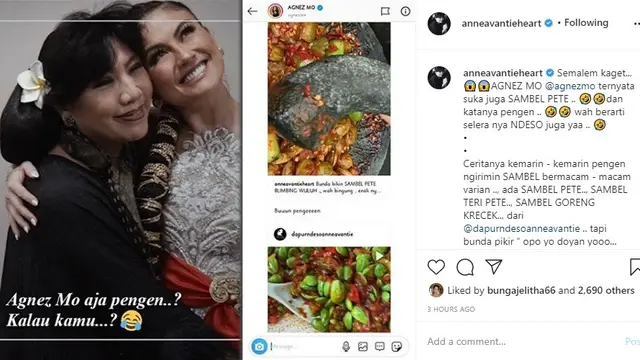Agnez Mo - Anne Avantie (Foto: Instagram/@anneavantieheart)