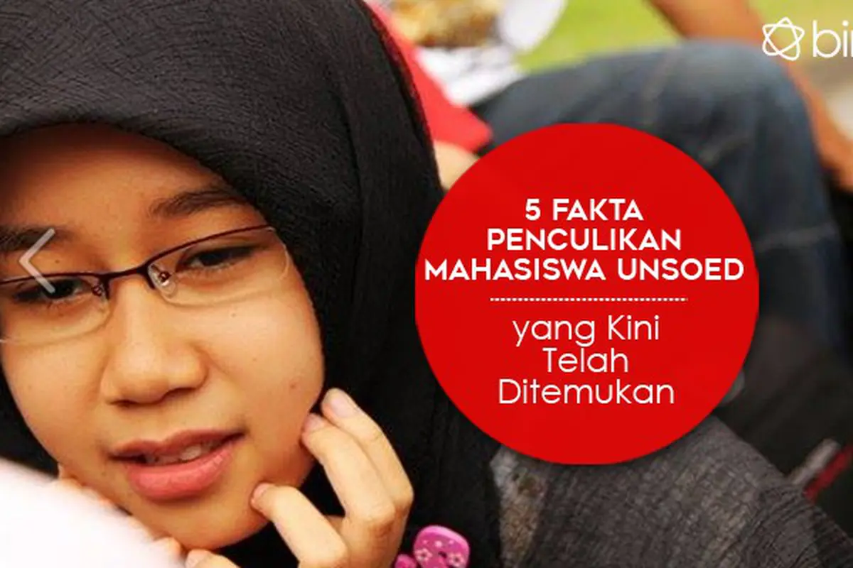 [Bintang] 5 Fakta Penculikan Mahasiswa Unsoed yang Kini Telah Ditemukan