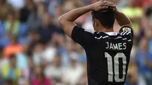 James Rodriguez, gelandang asal Kolombia ini yang kini memakai nomor 10 di Real Madrid. (AFP/Lluis Gene)