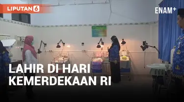 Enam Bayi Lahir Normal di Hari Kemerdekaan Republik Indonesia